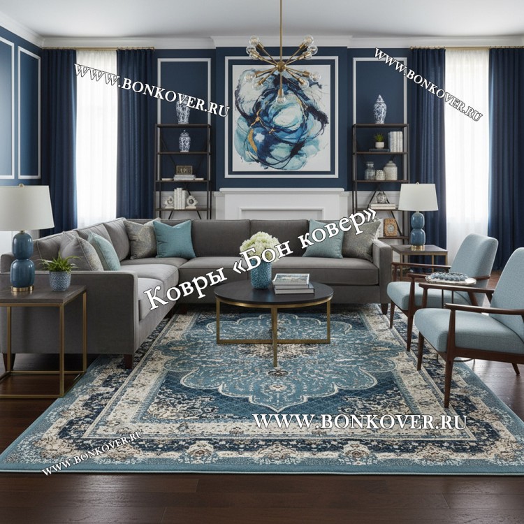 Ковер Для гостиной дизайн 199 Турция